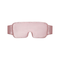 pink silk sleep eye mask for side, stomach sleeper