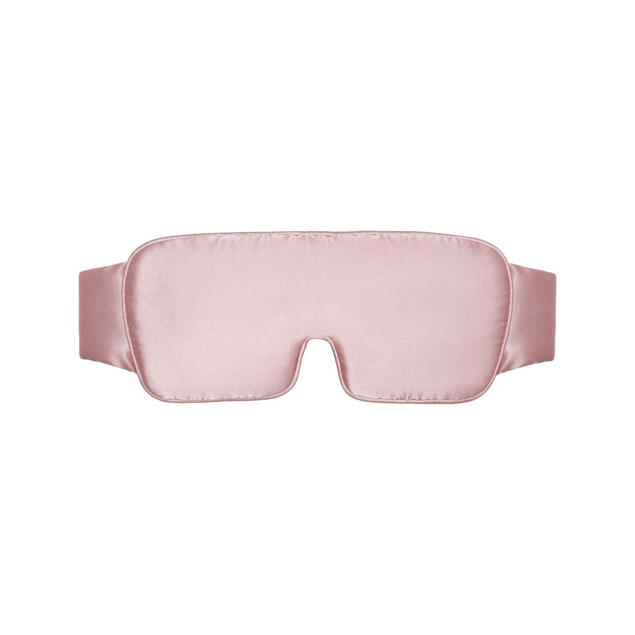 pink silk sleep eye mask for side, stomach sleeper